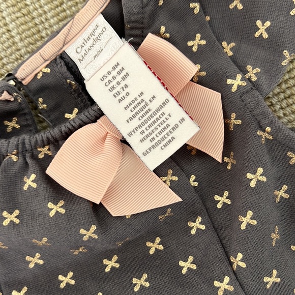 Catherine Maladrino Baby Dress / Tunic sz 6-9 months - Picture 3 of 6